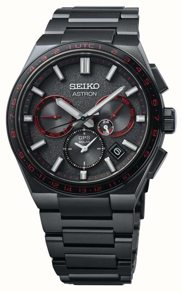 Seiko Astron ‘Redshift’ GPS Solar 5X Dual-Time Limited Edition SSH137J1 ...