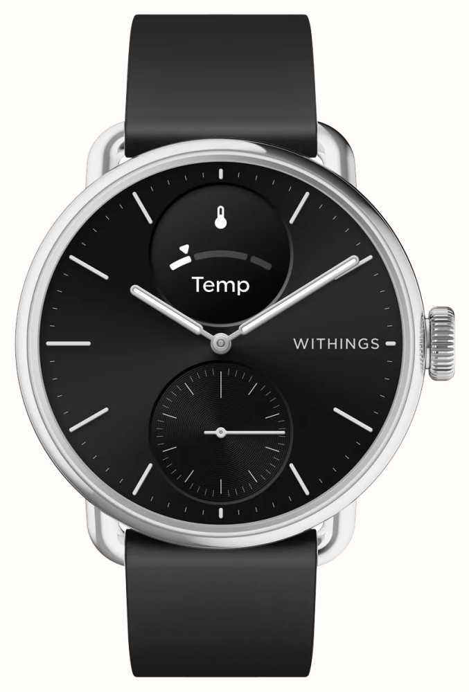 Withings ScanWatch 2 - Hybrid Smartwatch With ECG (38mm) Black Hybrid  HWA10-MODEL 1-ALL-INT - First Class Watches™ USA