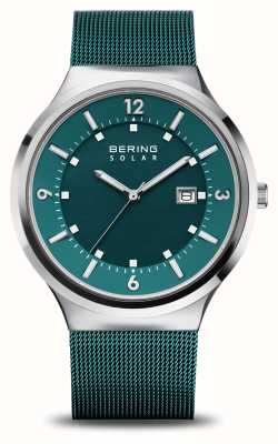 Festina Men's Solar Energy (41mm) Green Dial / Green Leather Strap F20660/5  - First Class Watches™ USA