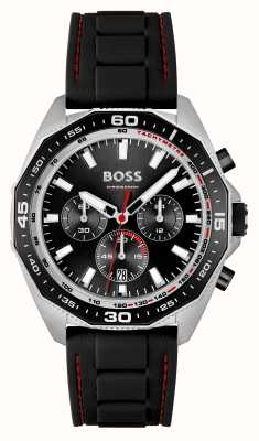 BOSS Men\'s Energy | Grey Chronograph Dial | Blue Silicone Strap 1513972 -  First Class Watches™ USA