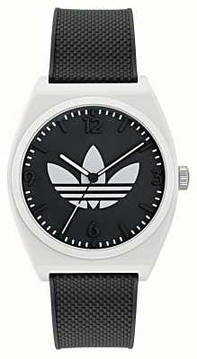 Adidas PROJECT TWO (38mm) Black Dial / Black Rubber AOST23550