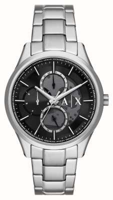 Armani Exchange Stainless Mesh USA | Class AX2751 Dial Day/Date - Blue Steel Blue First Watches™