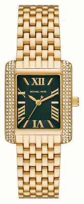 Michael Kors Women's Mini Emery Pavé Gold Tone Watch MK4640