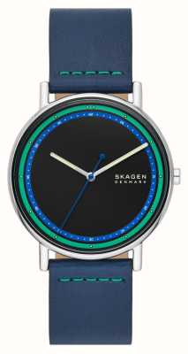 Skagen Men\'s Mesh Signatur Class SKW6579 Watches™ First Monochrome Milanese Black Watch USA 