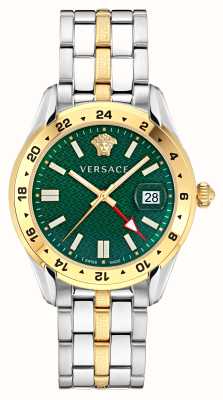 Versace GRECA DOME PVD Stainless Class Dial USA Steel / - CHRONO Watches™ VE6K00523 (43mm) Black Gold First