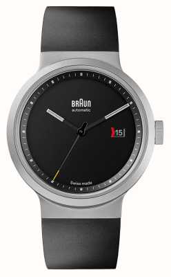 Braun BN0279 Swiss Made Automatic - Limited Edition (40mm) Black Dial / Black Rubber Strap BN0279SLBKG