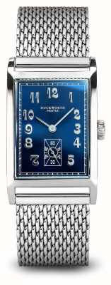 Duckworth Prestex Centenary (24mm) Blue Dial / Steel Mesh Bracelet D803-03-ST