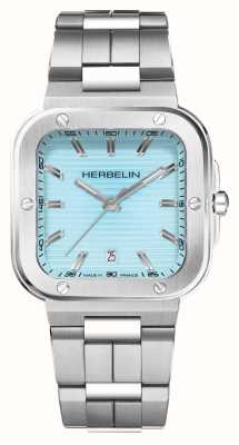 Herbelin Men's Cap Camarat (39mm) Blue Dial / Stainless Steel Bracelet 12246B25