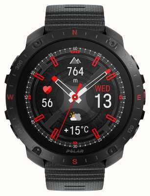 Polar Grit X2 Pro Premium GPS Smart Sports Watch Black (S-L) 900110283