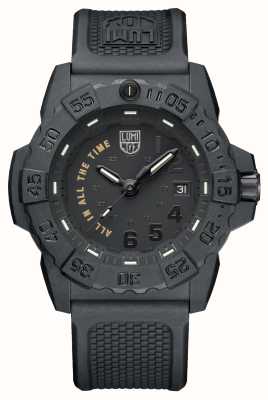 Luminox Navy Seal ALL IN ALL THE TIME Limited Edition (45mm) Black Dial / Black Rubber Strap XS.3501.BO.AL