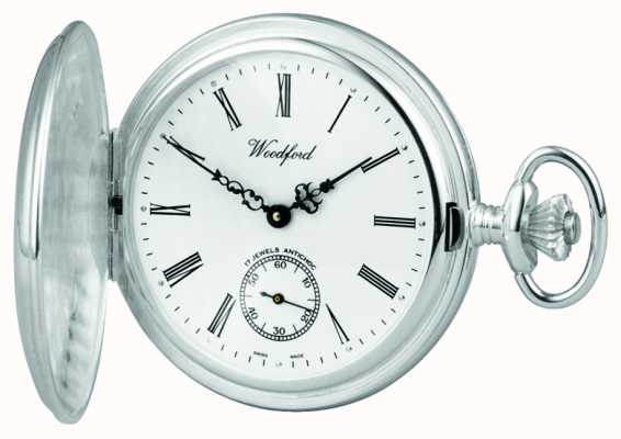Woodford Silver Full Hunter Pocketwatch 1064