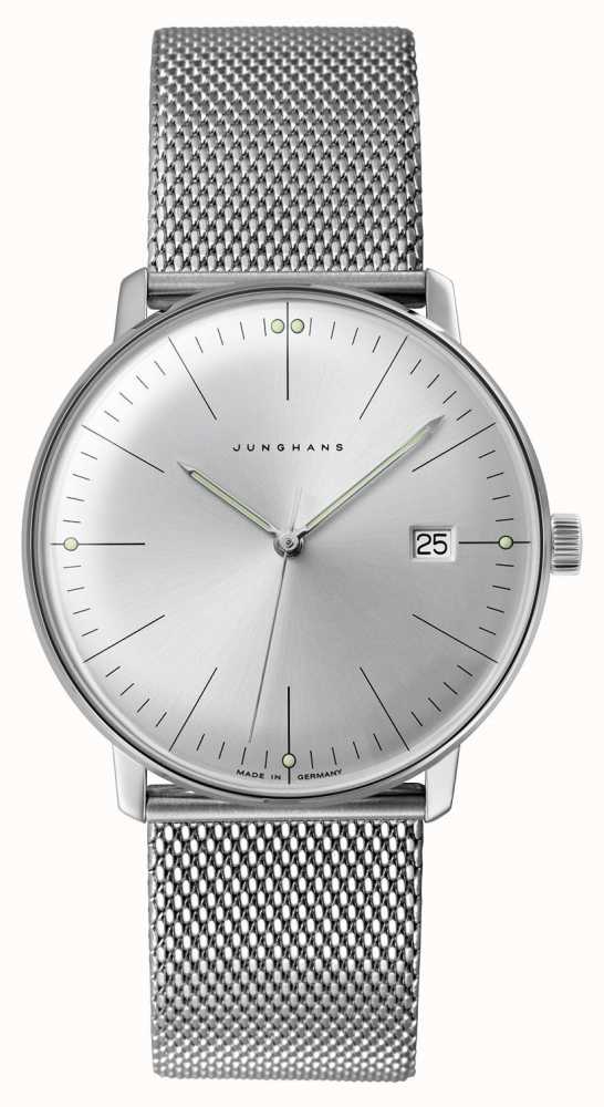 junghans max bill stainless steel watch