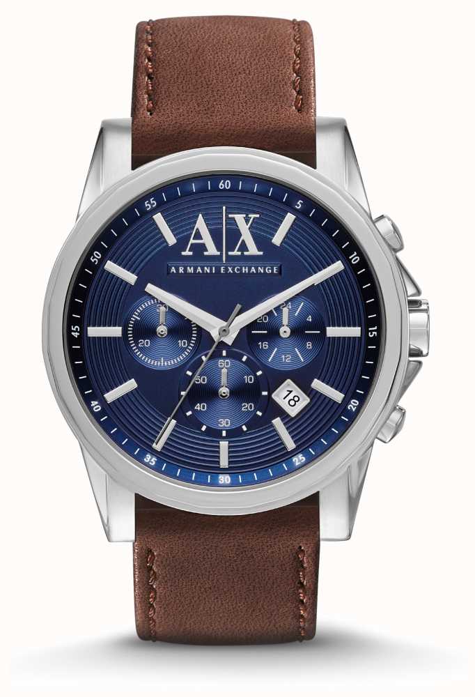 Armani Exchange Outerbanks Mens Chronograph Watch Ax2501 First Armani Exchange Ax2501