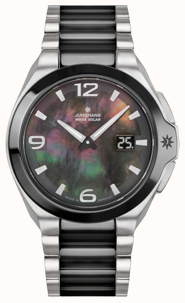 junghans stainless steel back shockproof