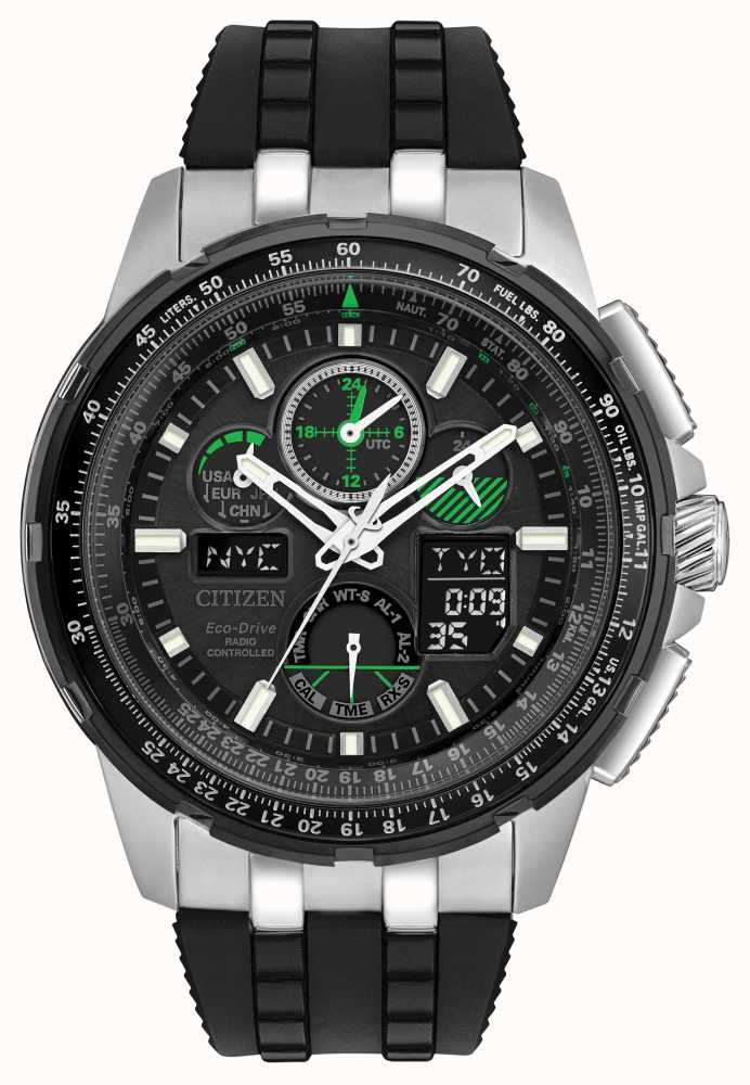 citizen navihawk rubber strap