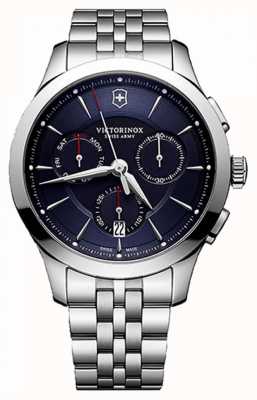 Victorinox Swiss Army Men's Alliance Chronograph Stainless Steel Blue Dial 241746