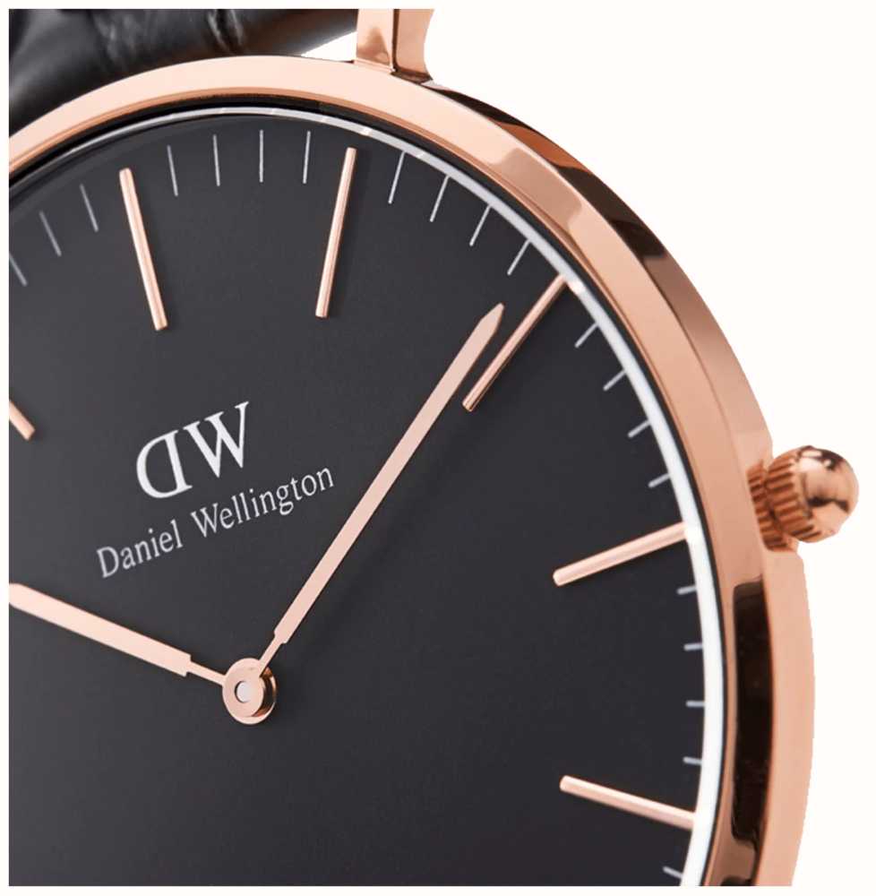 Daniel Wellington Classic Cornwall (36mm) Black Dial / Black