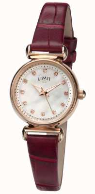 Limit Women's Mother of Pearl Stone Set Dial Watch 60043.01