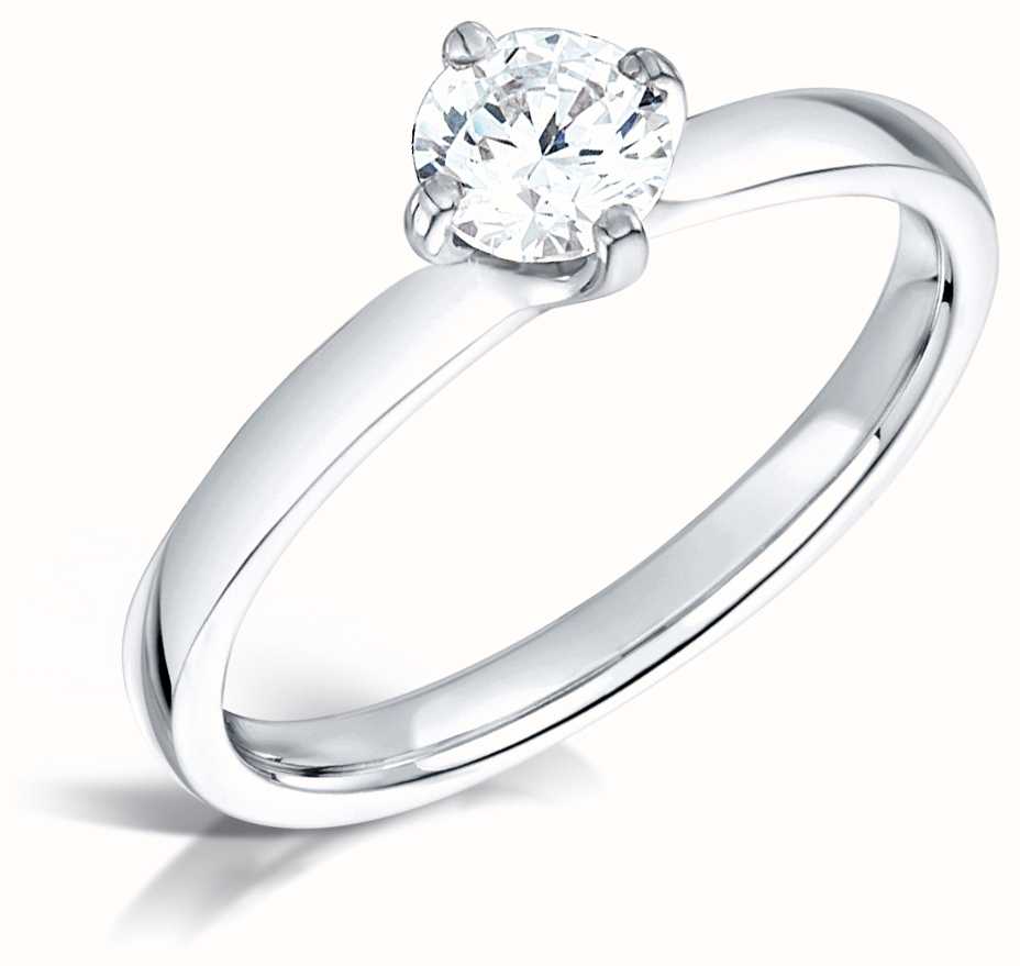GIA certified diamond engagement ring-Alternative wedding ring-14k white  gold - Shop Majade Jewelry Design General Rings - Pinkoi