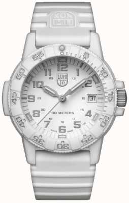Luminox Sea Turtle 0300 Series Whiteout PU Strap XS.0307.WO