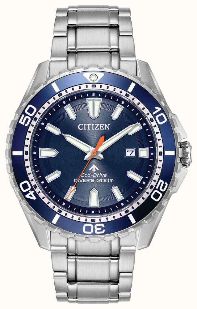 USA BN0191-55L - Men\'s Eco-Drive 200m Promaster Class Divers Citizen Date First Watches™