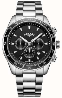 BOSS Men's Centre Court | Black Chronograph Dial | Stainless Steel Bracelet  1514023 - First Class Watches™ USA