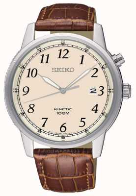 mens seiko titanium kinetic watch ska763p1
