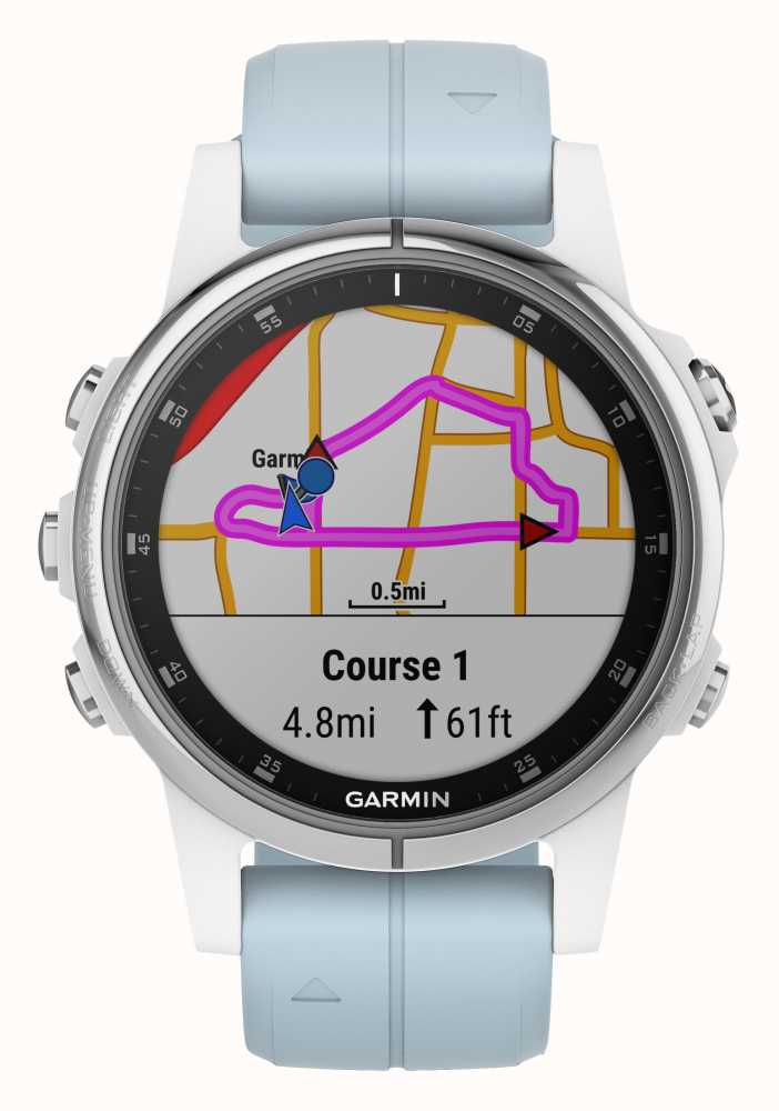 fenix 5s plus blue
