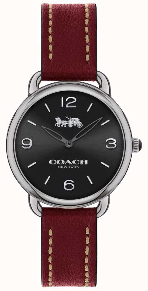 coach delancey slim watch