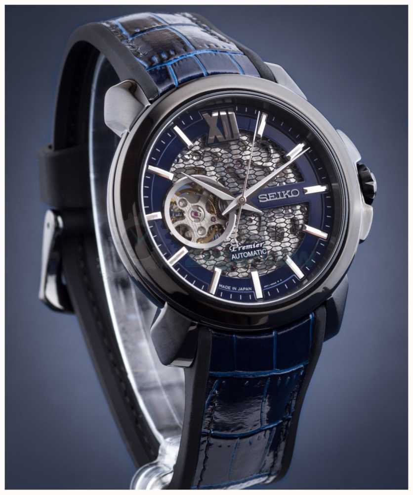 seiko premier novak djokovic automatic skeleton limited edition