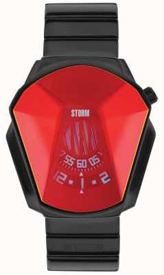 STORM | Darth Slate Red Watch | Black IP 47001/SL