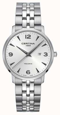 Certina Men's DS Caimano Stainless Steel Silver Dial C0354101103700