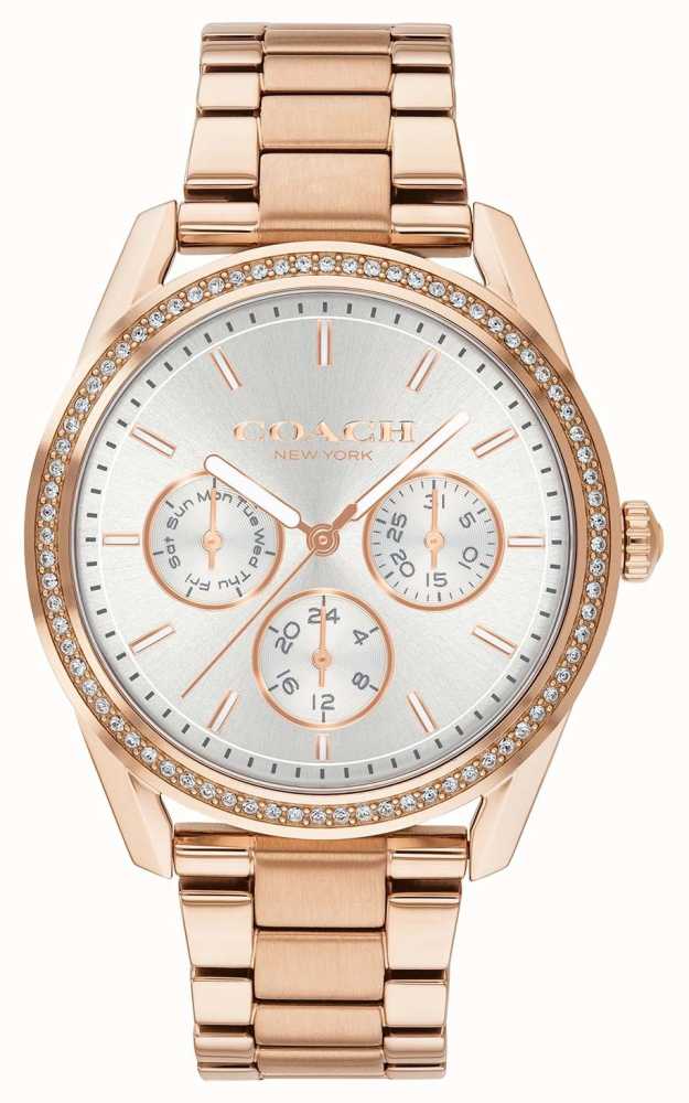 Coach | Preston Watch | Chronograph Rose Gold Stainless Steel ...