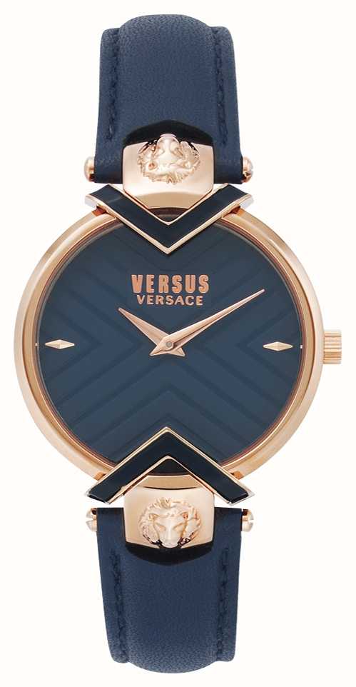 Versus Versace | Ladies Blue Leather 