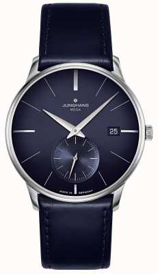 Junghans Meister MEGA Small Second | Blue Leather Strap | 058/4901.00