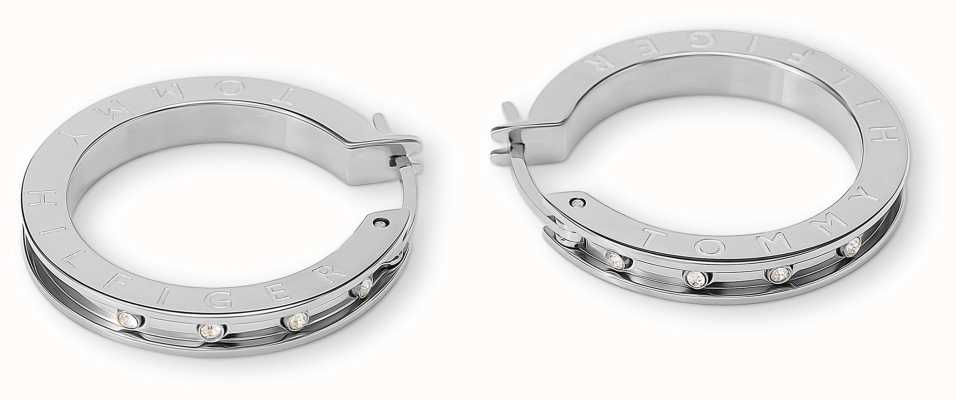 Tommy Hilfiger Women's Stainless Steel Crystal Set Earrings 2780205