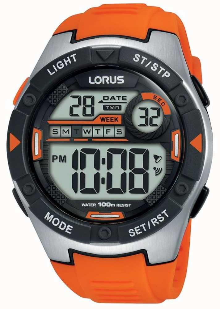 lorus digital watch instructions