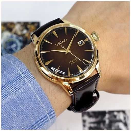 seiko cocktail time leather strap