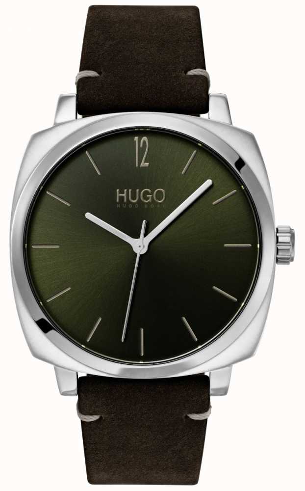 hugo boss watches green