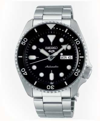 Seiko 5 Sport | Sports | Automatic | Black Dial | Stainless Steel SRPD55K1