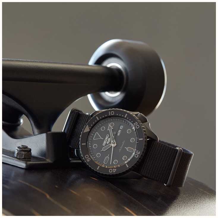 Seiko 5 Sport | Street | Automatic | Black Dial | Black NATO SRPD79K1 -  First Class Watches™ USA