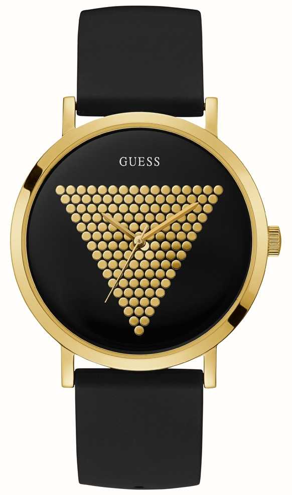 Guess | Men's | Trend | Imprint | Black Gold Watch | W1161G1 - Class Watches™ USA