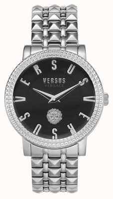 Versus Versace | Women's Pigalle | Stainless Steel Bracelet | Black Dial | VSPEU0419