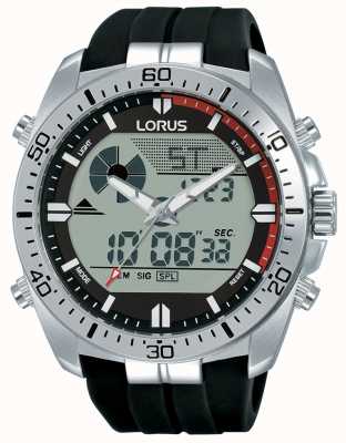 lorus dual display watch