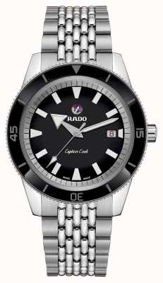 RADO Captain Cook Automatic (42mm) Black Dial / 5-Link Stainless Steel Bracelet R32505153