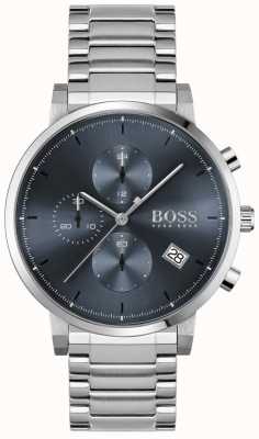 BOSS | Men's Integrity | Stainless Steel Bracelet | Blue Dial 1513779