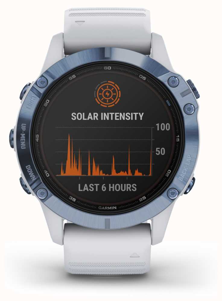 Garmin Fenix 6 Pro Solar Edition GPS watch