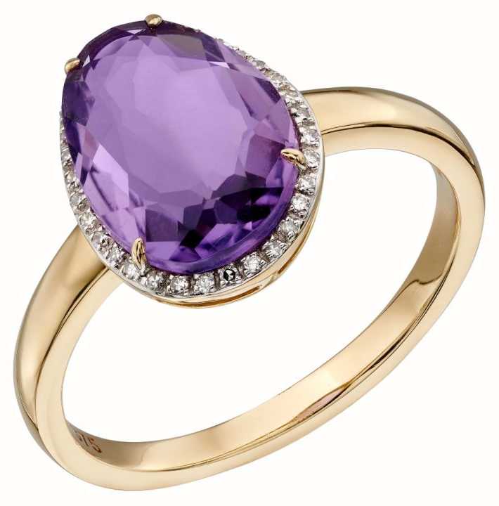 Natural Amethyst Ring Purple Rectangle Crystal Wide Ring Adjustable Women'S  Open Stone Rings Reiki Balance Ankle Finger Rings Eternity Ring For Women  Girl Men : Amazon.co.uk: Fashion