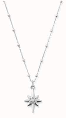 ChloBo Bobble Chain Lucky Star Necklace | Sterling Silver SNBB2066