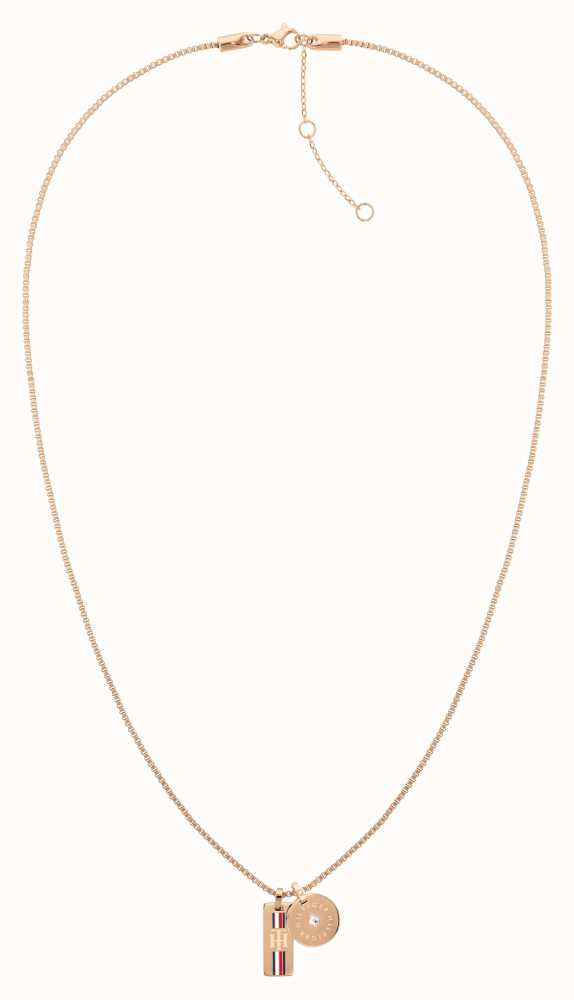 tommy hilfiger necklace gold